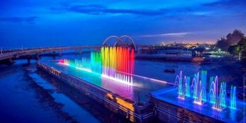 Jembatan Biru Kenjeran Surabaya via Liputan6