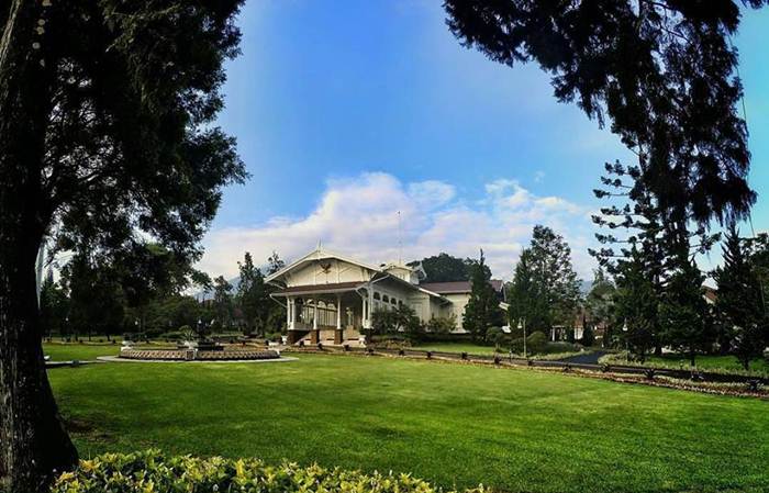 Istana Presiden di Cianjur via Instagram.com @mang_agus