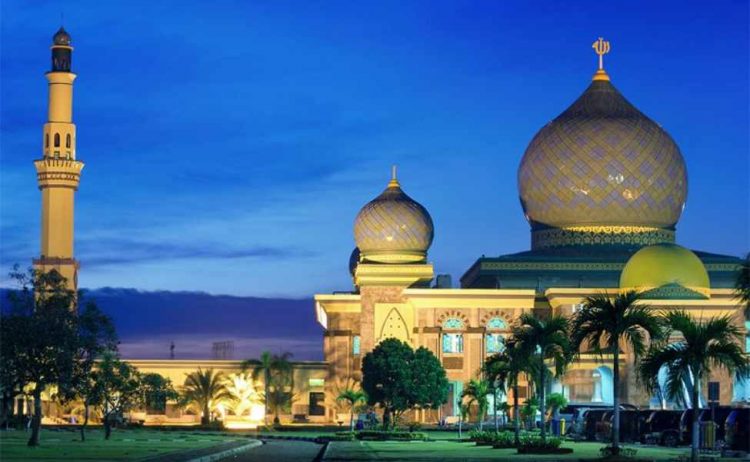 Objek Wisata Religi Masjid Agung An Nur di Pekanbaru
