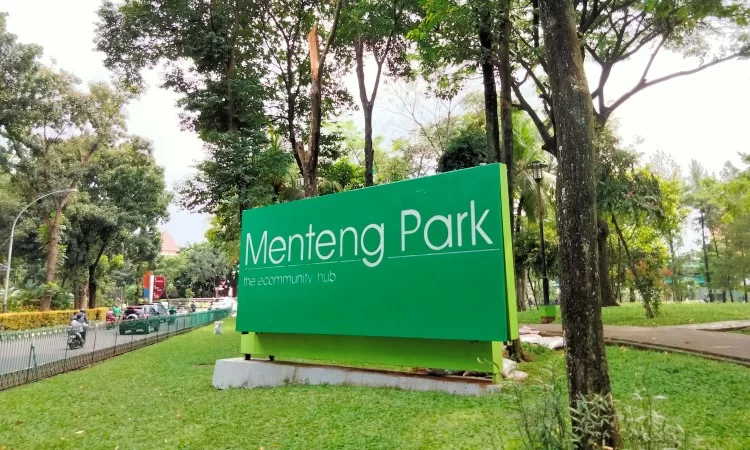 Taman Menteng Bintaro via Google Maps Ryandita Fadillah