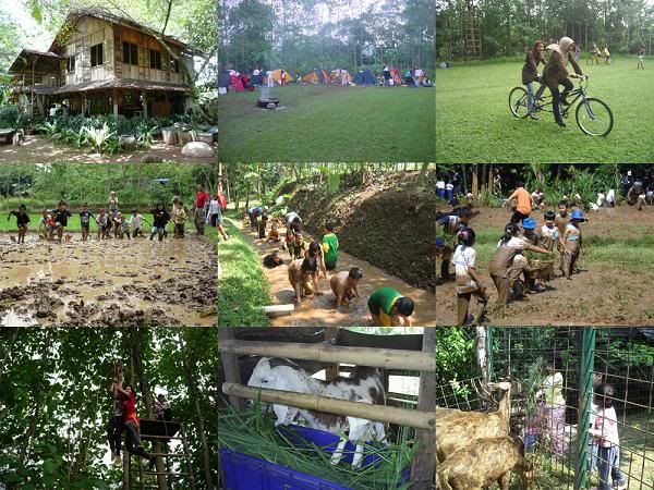 Tempat Wisata Alam Kampung 99 Pepohonan di Depok