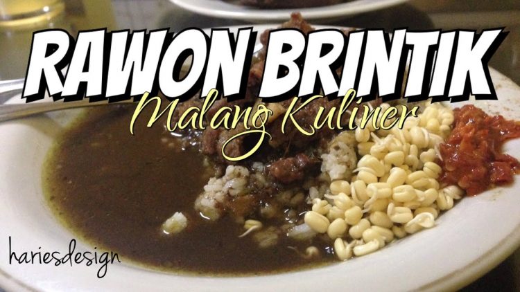 Rawon Brintik, Warung Bu Napsiah Malang via Youtube Hariesdesign