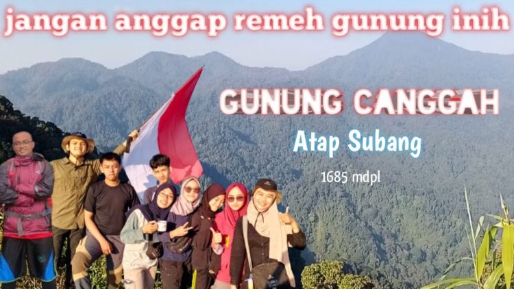 Gunung Canggah Subang via Youtube Bolang Channel