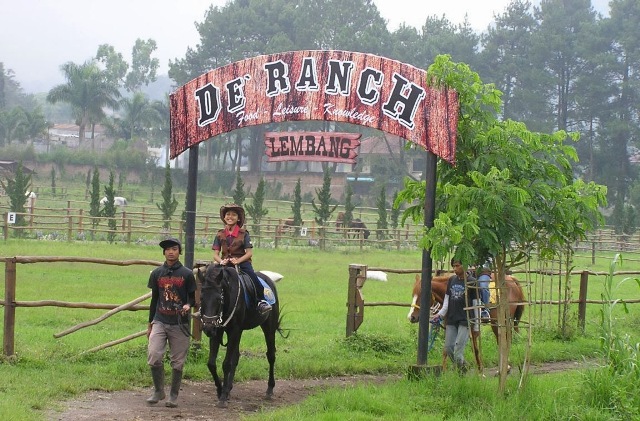De’Ranch Lembang Wisata Ala Cowboy di Bandung
