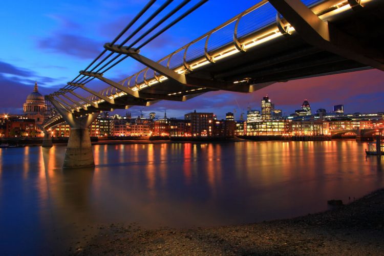Millennium Bridge via Flickr