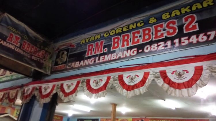Rumah Makan Brebes Lembang via Youtube
