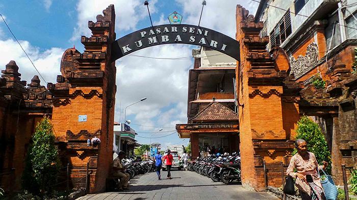 Pasar Seni Kumbasari via Tribunnews