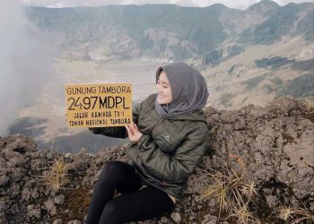Wisata Gunung Tambora via IG @anggaaaaar