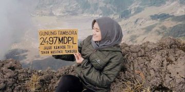 Wisata Gunung Tambora via IG @anggaaaaar