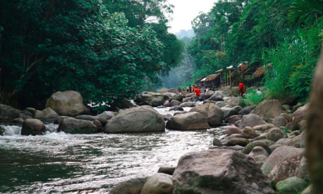 Pemandian Alam Lau Sigembur via FB Lthoenkdoe - Tempat Wisata Di Deli Serdang