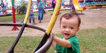 Bermain di Taman Kota Syekh Kukut