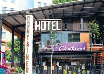 Container Hotel via Time Out