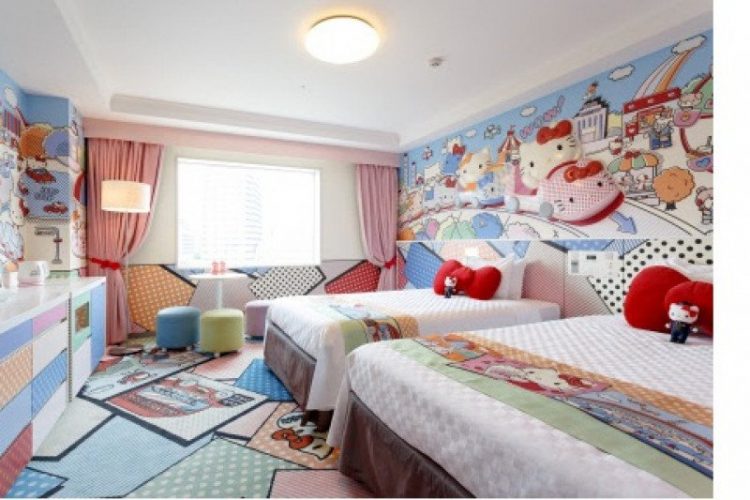 Hello Kitty Room di Keio Plaza Hotel via Antaranews