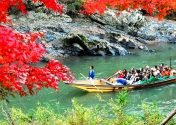 Hozugawa River Boat via Japan Travel