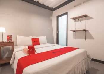 Kamar Tidur Rumah Kiboku Bed & Breakfast via RedDoorz.