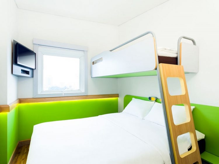 Kamar dengan bunk bed, via accorhotels