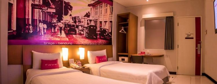 Standard room (twin bed) Favehotel Braga via Facebook