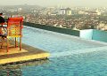 Tahu Nggak, Star Hotel Semarang Punya Kolam Renang Hotel Tertinggi di Indonesia Lho. Wow!
