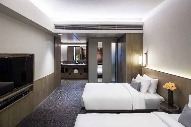Suasana kamar V Hotels Residences and Serviced Apartments via Traveloka