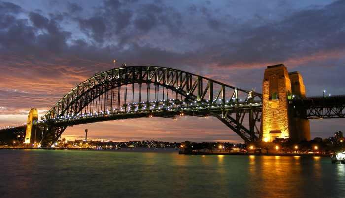 Sydney Harbour Bridge via Wikipedia