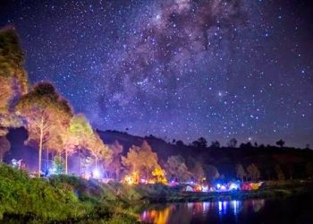 Camping di Telaga Cebong via Wonosobozone