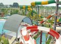 Gumul Paradise Island Salah satu waterpark terbesar di kota Kediri.