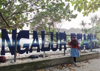 Landmark Pantai ngalur via Google Maps @Dwi Astuti Wahyu Nurhayati