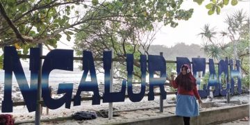 Landmark Pantai ngalur via Google Maps @Dwi Astuti Wahyu Nurhayati