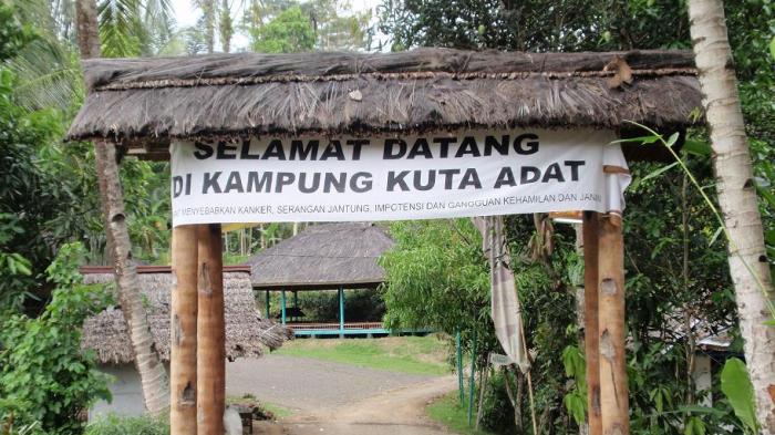 Kampung Kuta Ciamis via Tribunnews