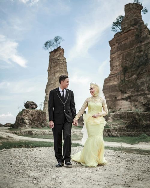Pasca-Wedding Unik via Instagram @taufanapriawan