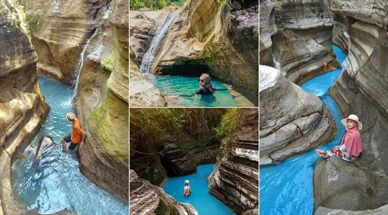 Curug Love Berwarna Biru: Harga Tiket, Daya Tarik, Aktivitas Seru