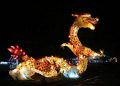 Lampion berbentuk Naga di Taman Lampion Solo Solo via Instagram @veronicamontessori