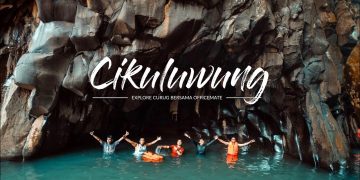 Mandi-mandi di Air Terjun Cikuluwung Pamijahan Bogor