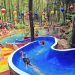 Prosotan di Kolam Renang di Srambang Park Ngawi