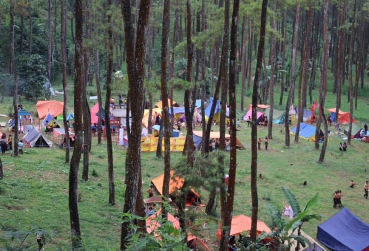 Tempat camping asyik