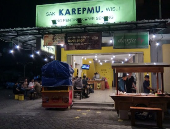 Cafe Karepmu - Tempat Ngopi di Sidoarjo