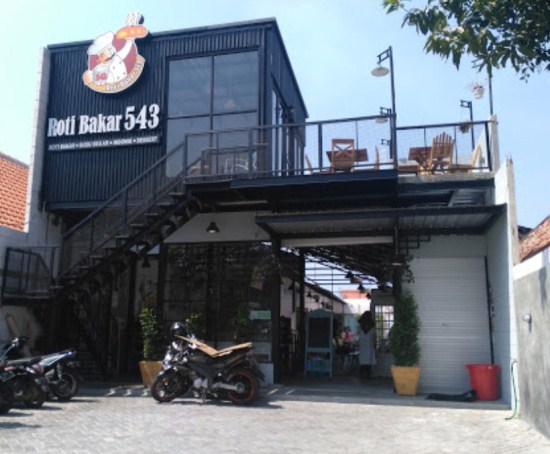Kedai Roti Bakar 543 - Tempat Ngopi di Sidoarjo