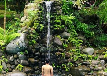 Air Terjun di Obyek Wisata Watu Gunung