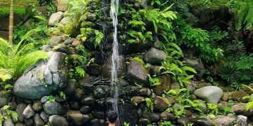 Air Terjun di Obyek Wisata Watu Gunung