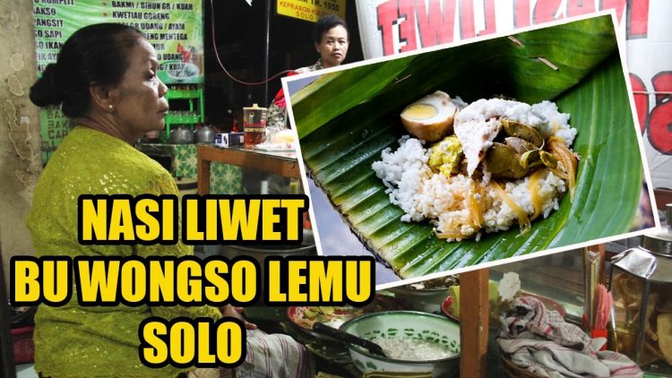 Nasi Liwet Wongso Lemu via Youtube Domo Bramantyo