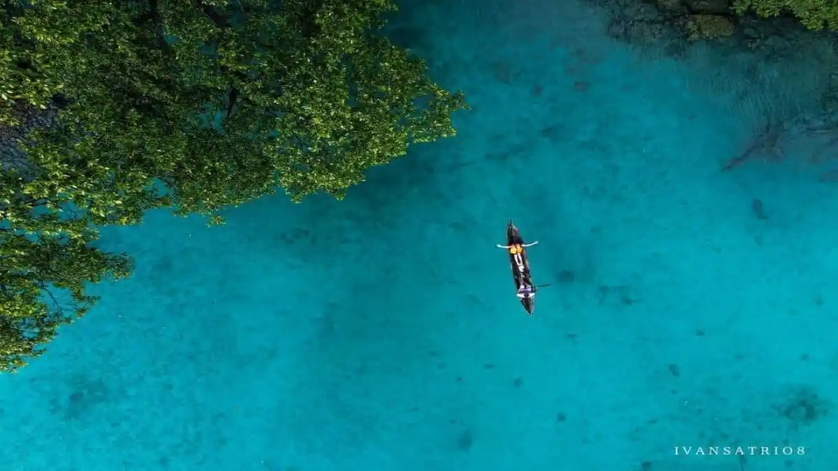 Pemandian Lalandai via Instagram.com @ivansatrio8 - tempat wisata Banggai Kepulauan