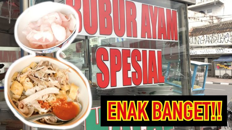 Bubur Ayam Kang Dedi via Youtube Dosen Kuliner
