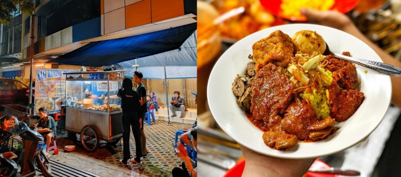 Nasi Kuning Pungkur via Instagramc.om @infobandungtimur @gedeinperut - Tempat Kuliner Malam di Bandung Paing Enak
