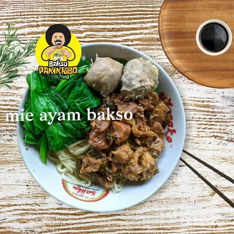 Mie Ayam Pak Kribo via Grab Food