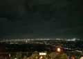 Pemandangan cahaya Yogyakarta di malam hari via Google Maps @Kun-Coro Aji