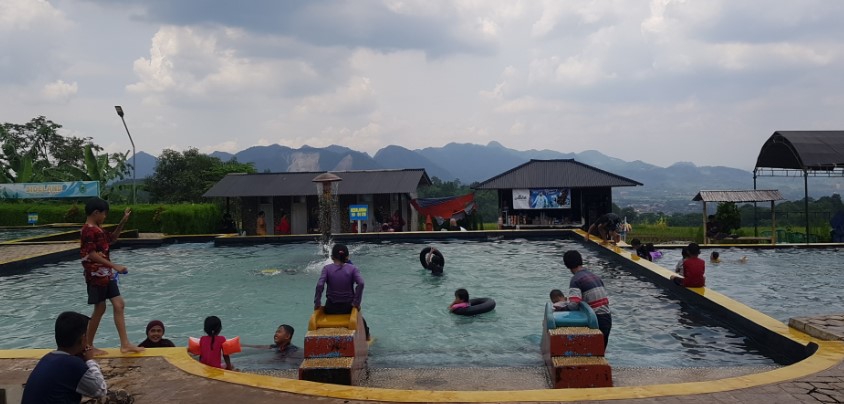 Wisata Side Land (kolam renang dengan pemandangan yang keren) Dani Kurniawan
