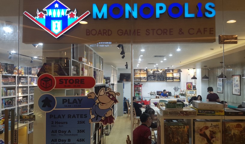 Monopolis Board Game Store & Cafe