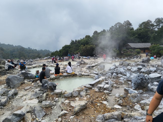 Kawah Domas Tangkuban Parahu WOOSEON 이LEE