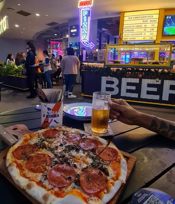 Pizza e Birra - Lippo Mall Kemang Avenue of the Stars Yunita Dhini