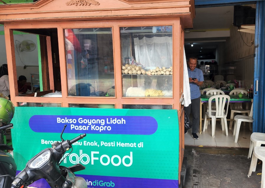 Bakso Goyang Lidah, Pasar Kopro Irfan Tebe